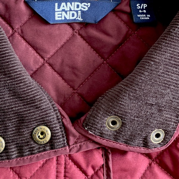 LANDS END | Insulated Quilted Barn Vest - Picture 5 of 6